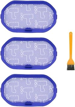 Compatible for DC30 DC31 DC34 DC35 DC44 DC45 DC56 Vacuums, Washable HEPA Pre-Filter3Pcs