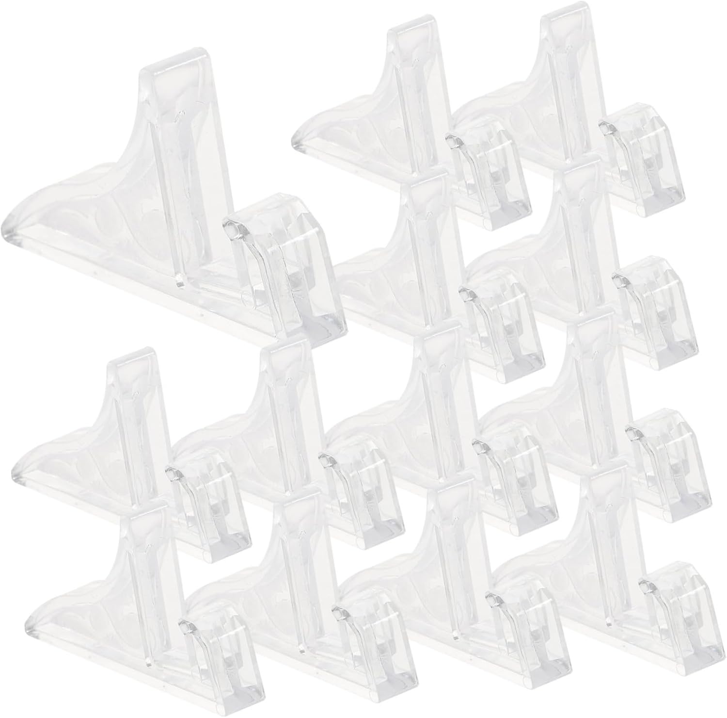 LIFKOME 16Pcs Display Supports Multi Functional Stand for Photo Frames Quicksand Paintings Certificates and More Pedestal Shows Home Displays Offices