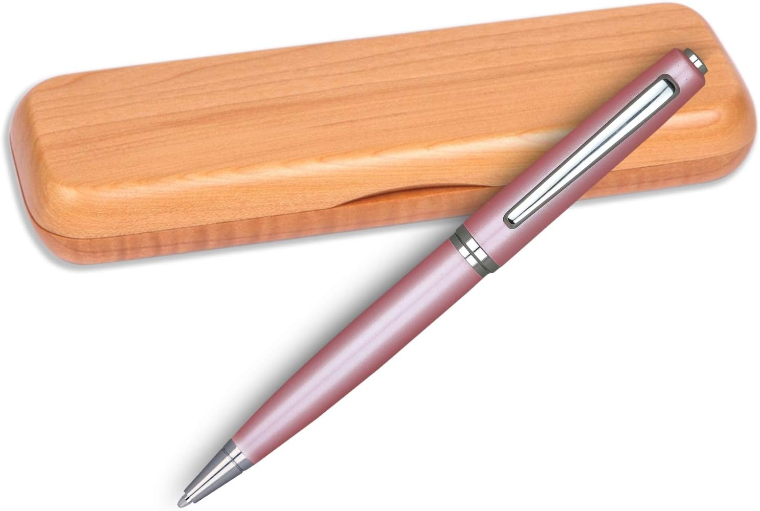Lanier Pens Clara Ball Pen - Pink with Single Gift Box Maple