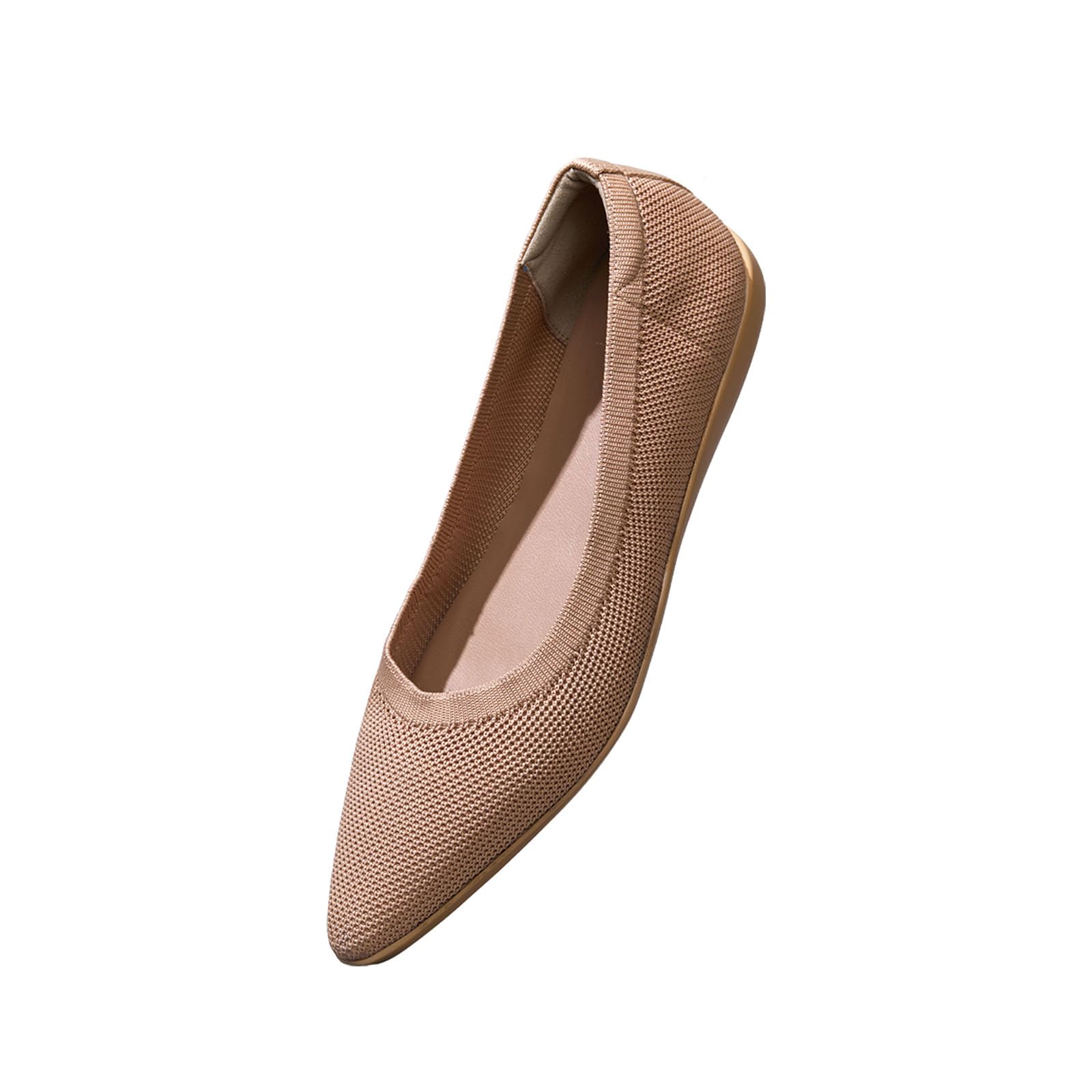 Ponted Ease Ballerinas for Women | Flats & Slip On Casual Shoes | Comfortable & Flexible