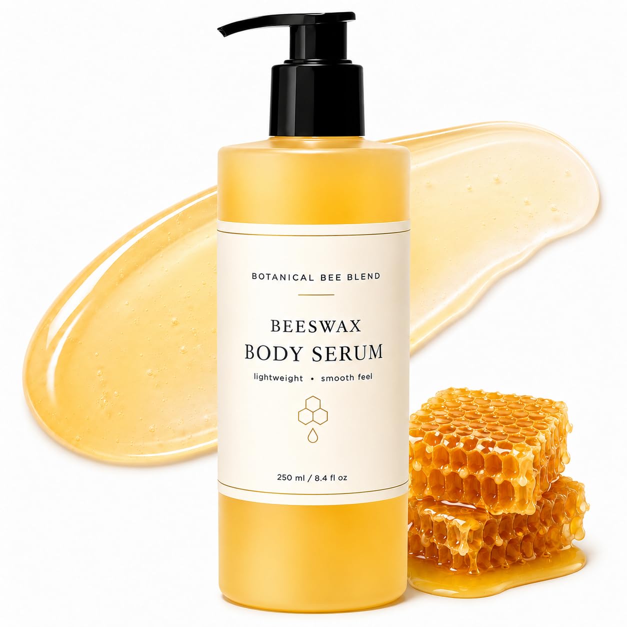 Bees Body Serum for Crepey Skin,Beeswax Body Serum