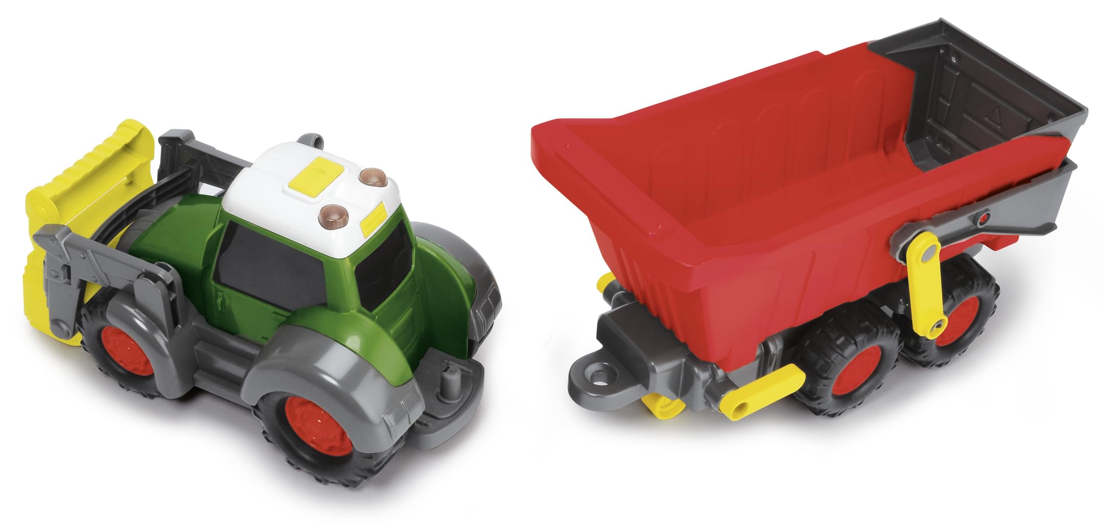 Dickie 204119000 ABC Happy Fendt traktor z przyczepą 65cm