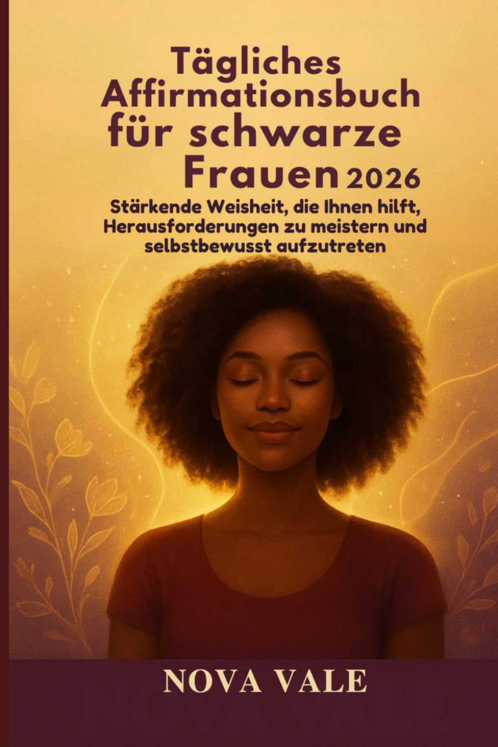 Tägliches Affirmationsbuch für schwarze Frauen 2026: Stärkende Weisheit, die Ihnen hilft, Herausforderungen zu meistern und selbstbewusst aufzutreten