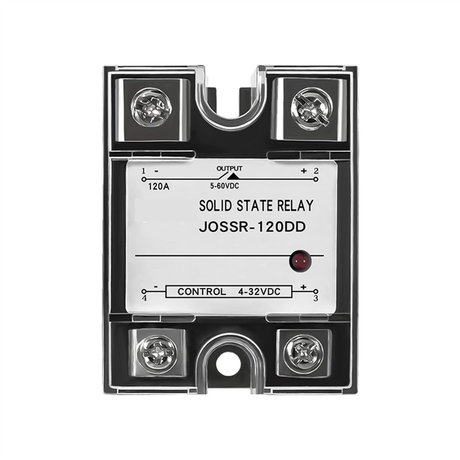 Relais SSR 120DD DC-DC monophasé 120A miniature