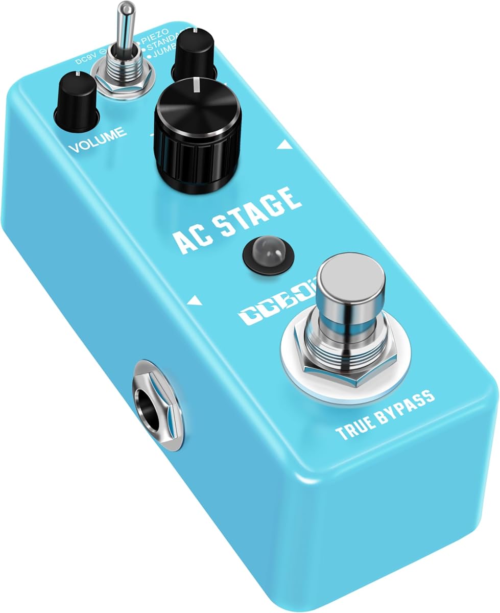 Acoustic AC Stage Pedal, Acoustic Guitar Pedal for Electric Guitar