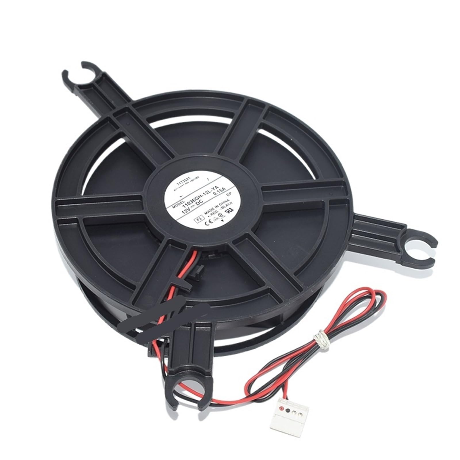 YMUGUEGH 11036GH-12L-YA DC12V 0.15A Two Wires Cooling Fan