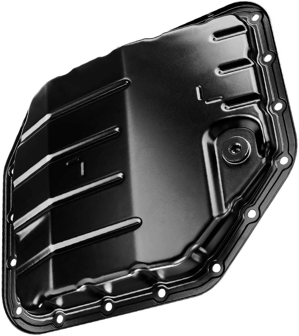 GXYWADY Transmission Oil Pan with Drain Plug Replacement for Corolla Matrix Yaris Echo Celica Scion xA xB xD Replacement for 265-847 35106-52020