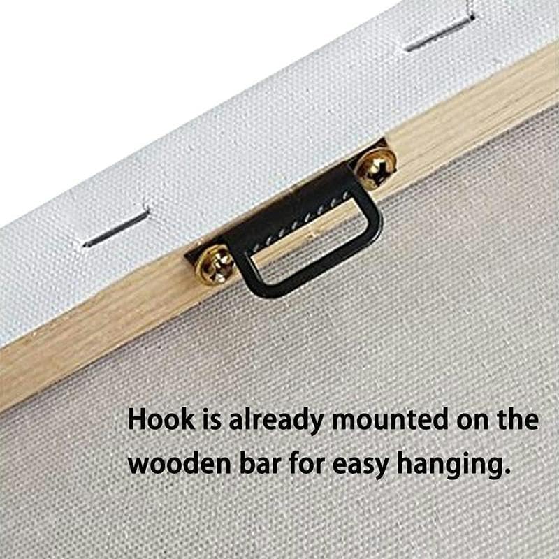 Miniatura 4 de Bathroom Wall Art Decor for Bedroom Living Room Small Canvas Wall Art Framed Retro landscape the 80s Cyber Surface Suitable the Prints Artwork