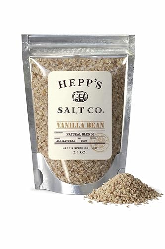 Hepp's Salt Co., Sal marina de vainilla, bolsa de 2.5 onzas