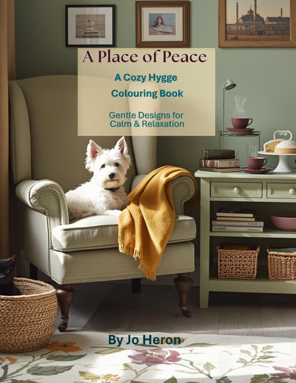 Retreat Into The Peace of Colouring: A Cozy Hygge Colouring Book