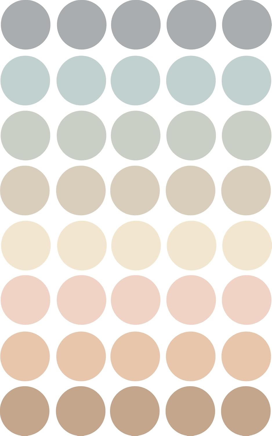 Polka Dot Wall Stickers, Kids' Bedroom Wall Decorations, Bohemian Wall Decals, Classroom Decorations, Removable Bohemian Wall Stickers.