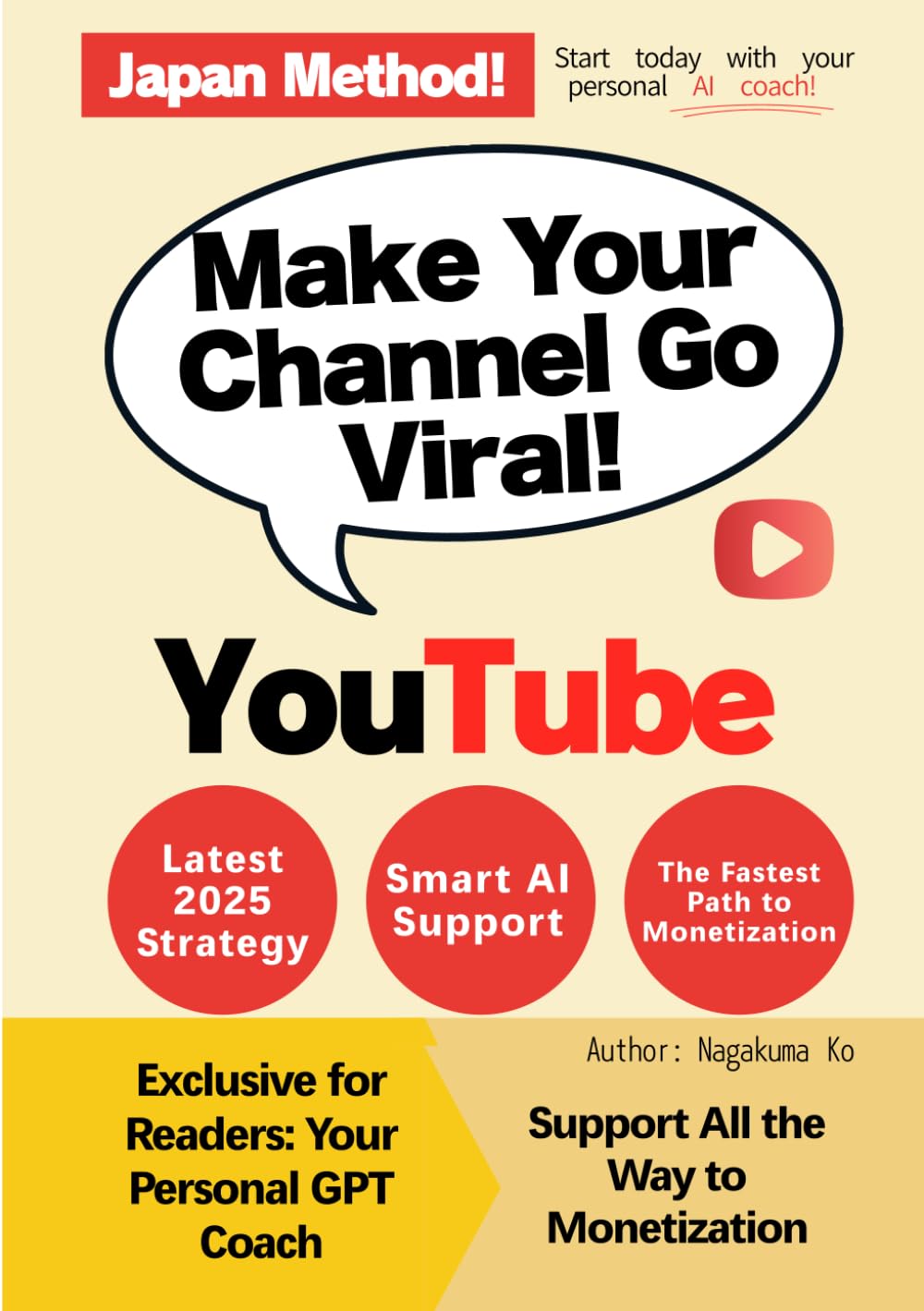 YouTube Secrets with AI: The Channel Book for Beginners: Start Fast, Grow Smart, Earn Safely — Japanese-Style!