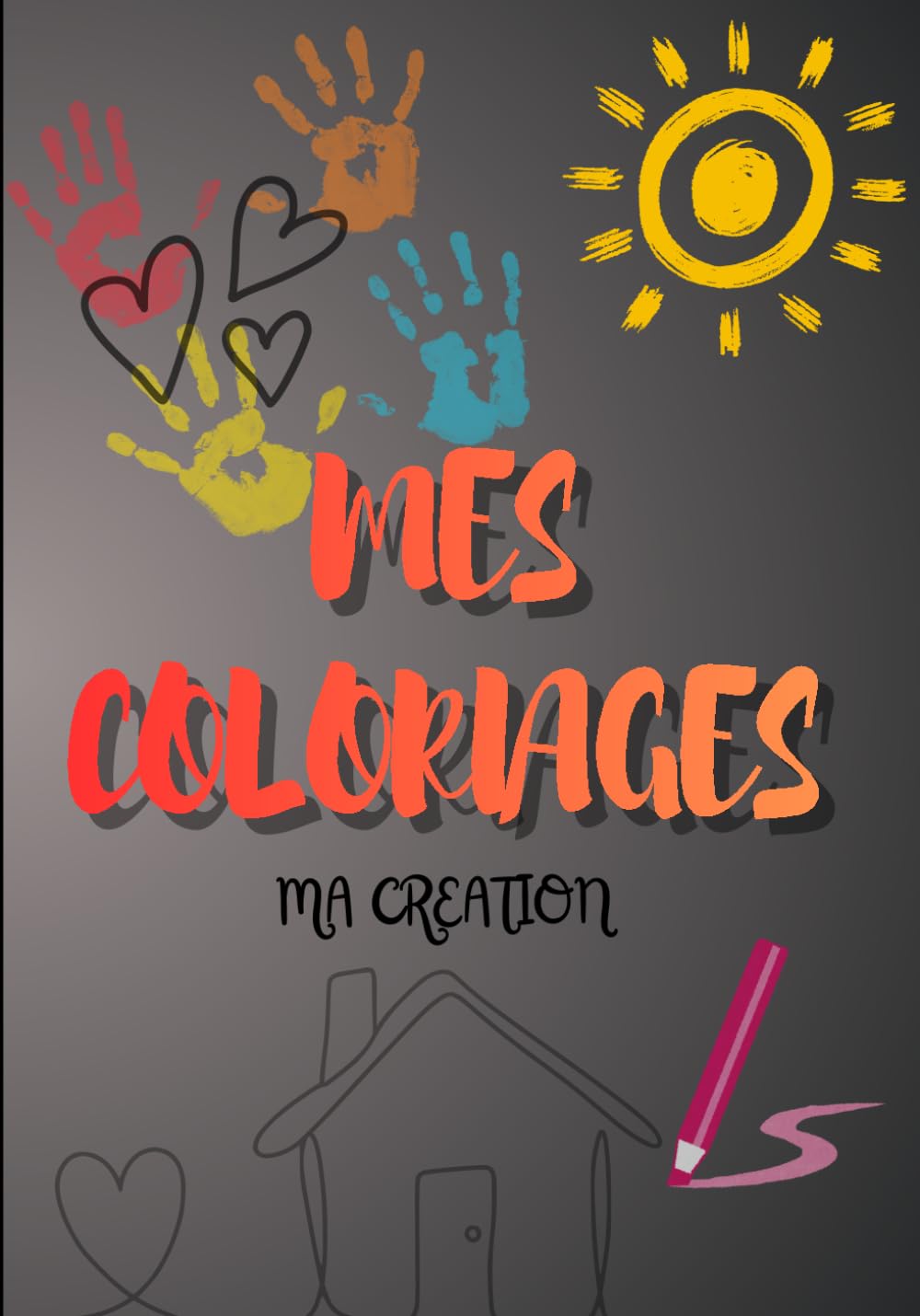 mes coloriages ma creation: coloriage enfant animaux