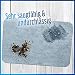 HomeProtect® | Schmutzfangmatte - SUPERDÜNN 2 mm, Selbstklebende Fußmatte, Schuhmatte, Fußabstreifer, Sauberlaufmatte, Montagematte, rutschsicher - waschbar - grau, versch. Grössen (75 x 119 cm)