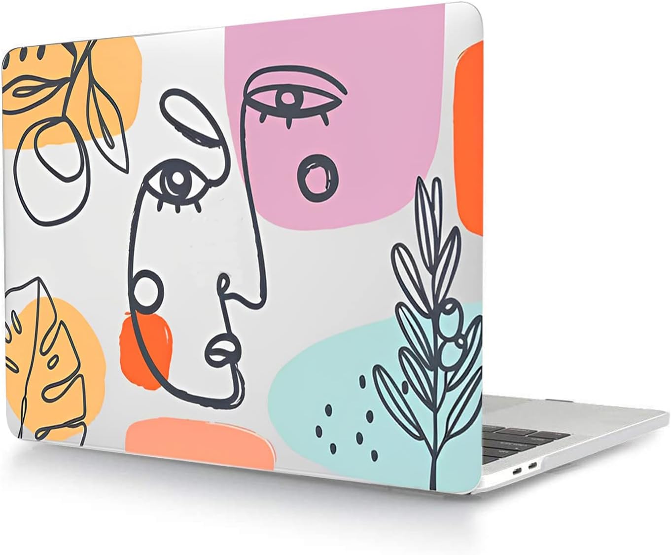 Laptop Hard Shell Case Compatible with MacBook Air 13 inch 2017 2016 2015 2014 2013 2012 2011 2010 Release Model A1369/A1466, Color Printing Plastic Hard Shell Case Cover, Abstract Painting