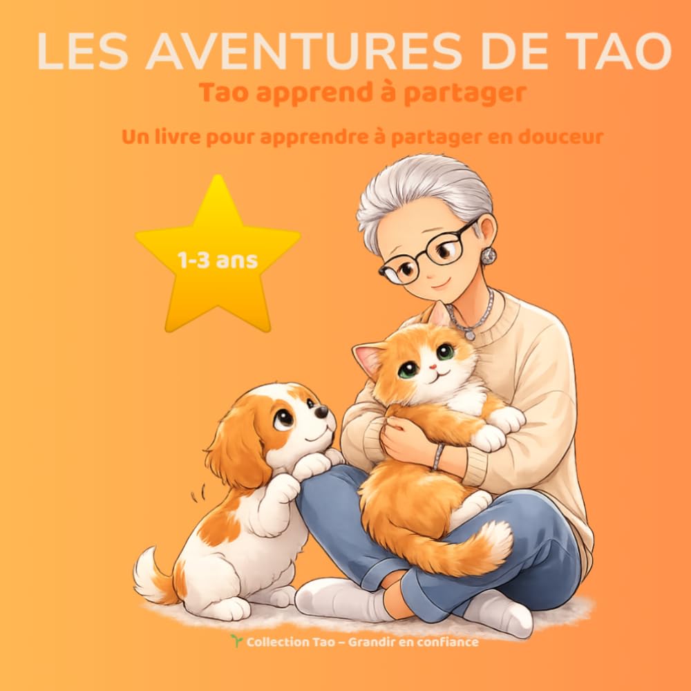 Les aventures de Tao "Tao apprend à partager": Aider votre enfant à partager sans frustration, comprendre ses émotions et grandir en confiance… pas à pas.