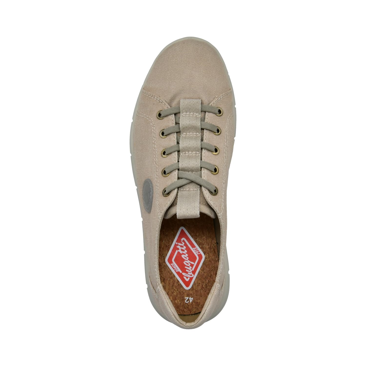 bugatti 341-AKO02 Herren Schnürer, Beige, 42 EU – Ansicht 4