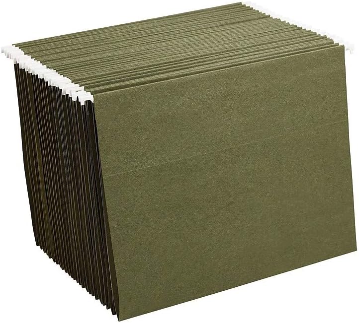 Smead(R) Premium Standard Green Hanging Folders, No Tabs, Letter Size, Box Of 25