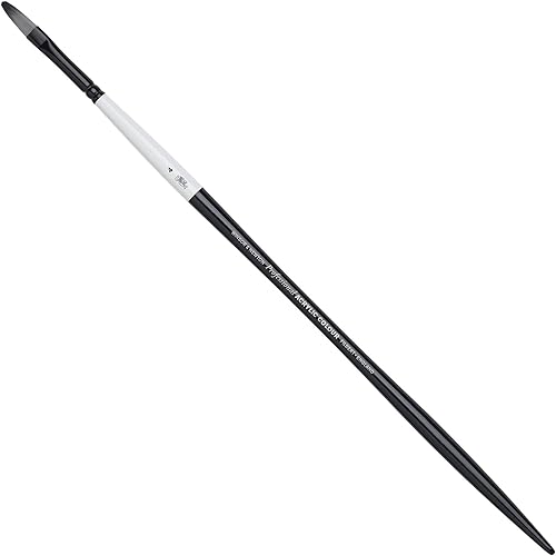 Miniatura 25 de Winsor & Newton Pincel acrílico para artistas, tamaño 20, Filbert