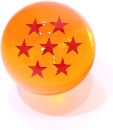 Amazon ドラゴンボール Dragon Ball 風 デザイン 水晶 ドラゴン 龍球 コスプレ 小道具 ハロウィン パーティー クリスマス イベントにも 7cm 七星球 変身アクセサリー おもちゃ
