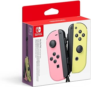 Joy-Con rosa e amarelo para Nintendo Switch