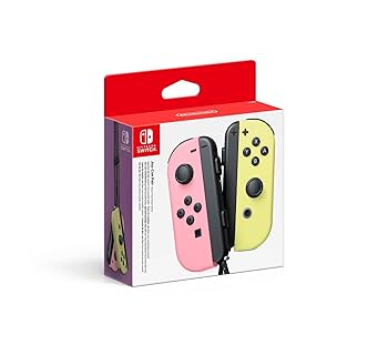 Joy-Con Pair Pastel Pink/Pastel Yellow (Nintendo Switch