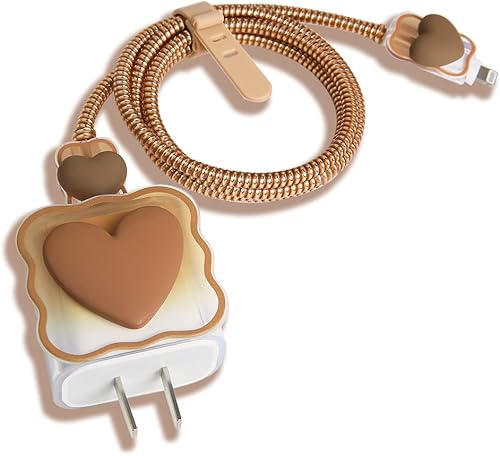 Miniatura 15 de Compatible con iPhone de 18 W/20 W, funda de cargador USB-C con bonito diseño de pajarita 3D, protector de cargador suave y transparente Kawaii,