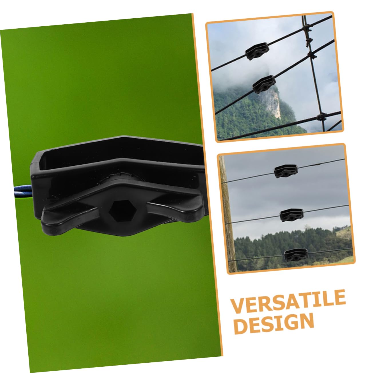 GALPADA 5 Set Tenditore Per Recinzione Recinzioni Nastro Per Impieghi Gravosi Tenditori Per Funi Metalliche Tenditore In Plastica Tenditore Per Funi Metalliche Tenditore Per 8 pezzi*5