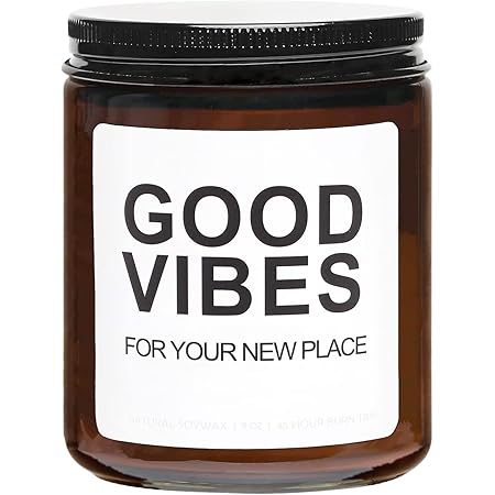 Hotme Lavender Scented Candles, Funny Housewarming Gift for Women, Men - New House Apartment Gifts, Humorous House Warming Present for Moving Friend, First Home Gift Idea for New Homeowner