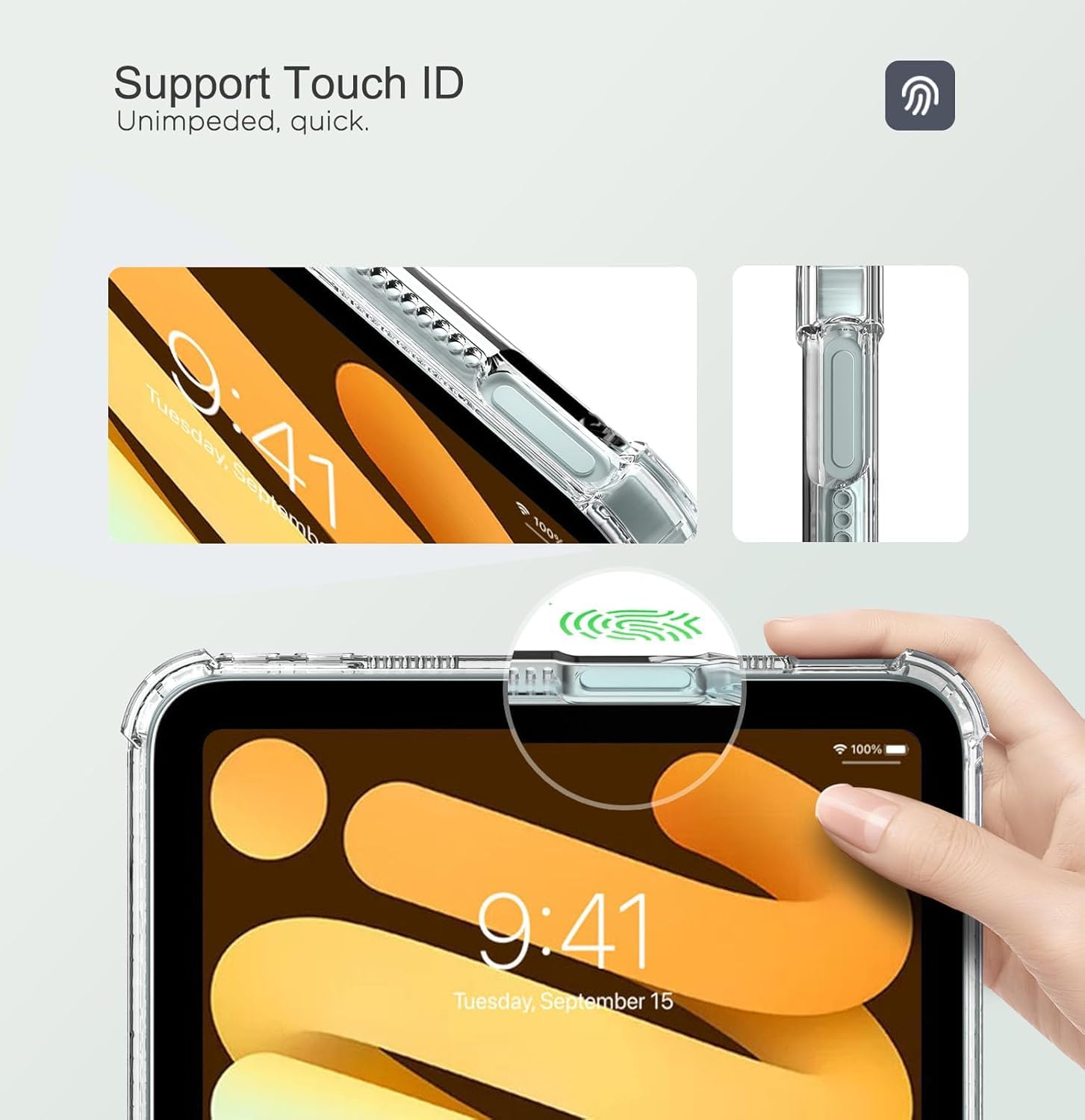 Amazon.co.jp: For iPad mini 6 / iPad mini 7 ケース [Gosento