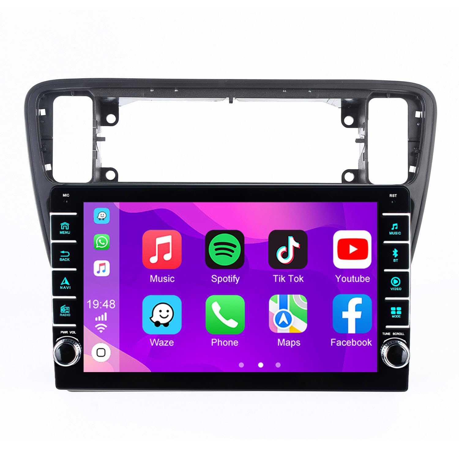 8" Android Auto Radio GPS Navigator Carplay Fit for VW Load UP 121 122 123 BL1 BL2 BL3 Fit for Skoda Citigo E-Citigo AA NF1 NE1 RCD215 mit BT FM USB TPMS SWC Mirror Link