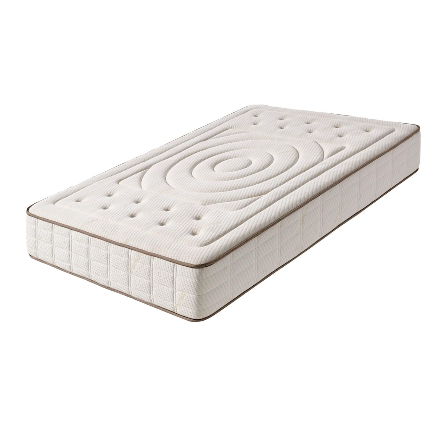 Moonia - Matelas Foam Cashmere Premier - 80X190cm, Lit 80 cm, Hauteur - +/- 27cm (Toutes Mesures Disponibles)
