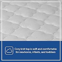 Vista 8 de Funda para colchón Sealy para cuna de niños ajustable e impermeable, 2 unidades. Bordes elásticos de buen ajuste, 100% impermeable, se puede lavar a