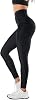 Fanka Powerband Resistance Leggings for Women, Full Length – Sculpting Compression with Built-in Bands, Reversible Wear