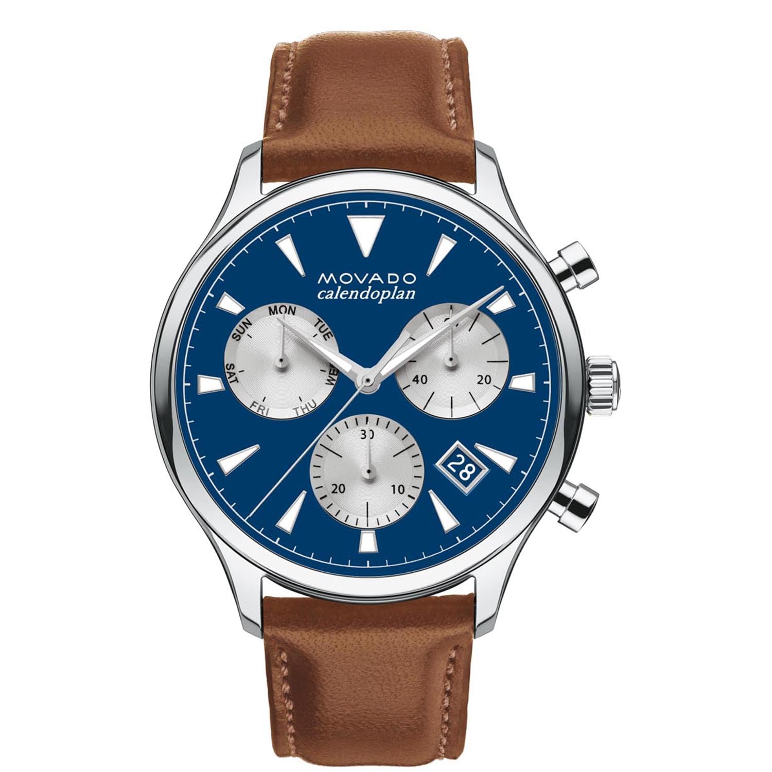 Movado Heritage Analog Blue Dial Mens Watch-3650113 (B0BWS4XPKN) Amazon Price History, Amazon Price Tracker