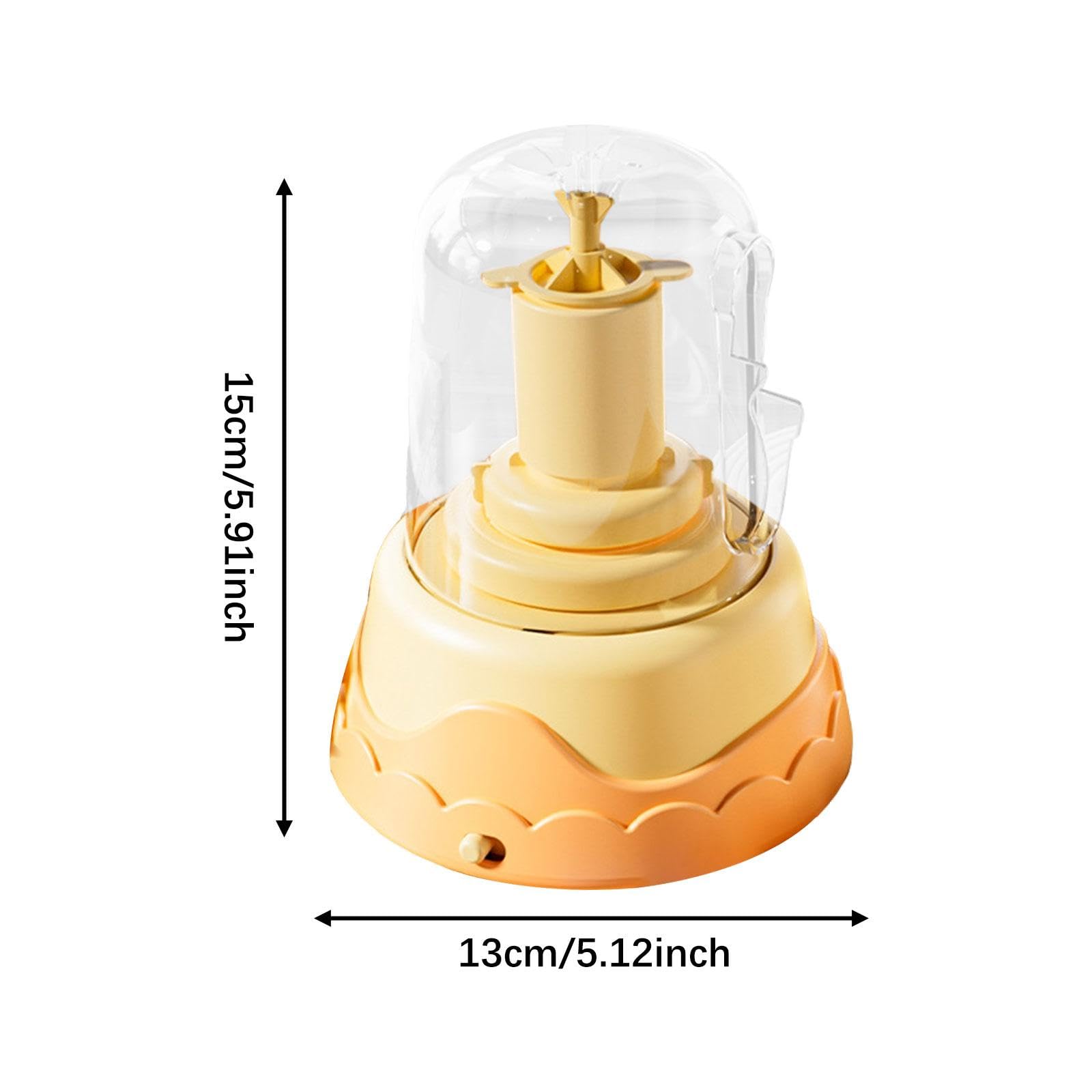 predolo Kit completo per ceramica con tornio elettrico, regalo di compleanno, strumenti compatti per pittura e intaglio per principianti dagli 8 ai 12 anni, Giallo