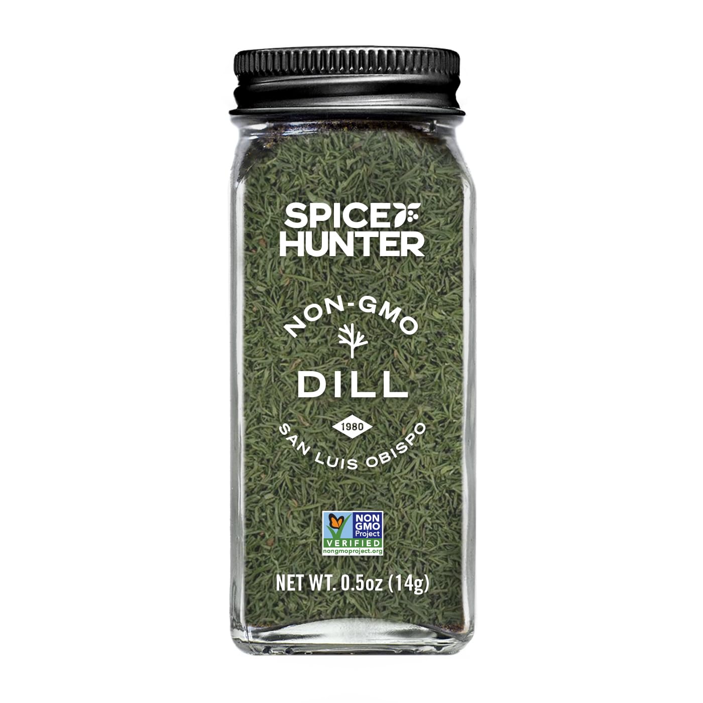Spice Hunter Dill Weed, California, Leaves, .50-Ounce Jars (Pack of 6)