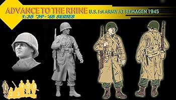 Amazon | ドラゴン 1/35 第二次世界大戦 アメリカ第1軍兵士 ライン川