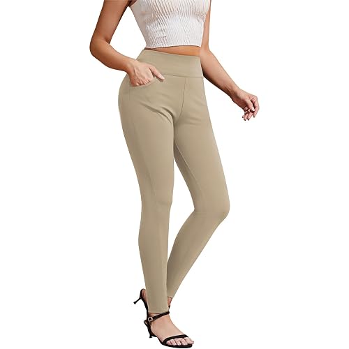 Pants for Women, Comfort Stretch Skinny Slim Dress Pants, Skinny