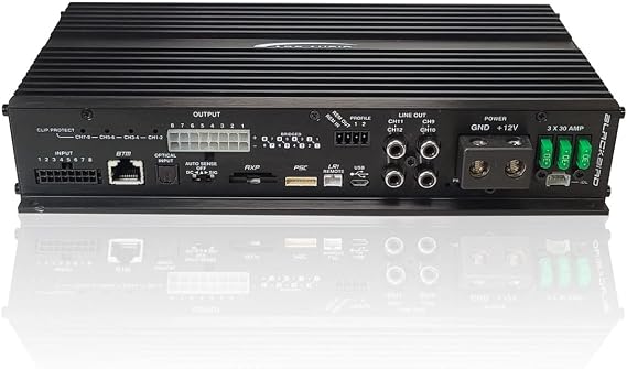 ARC Audio Blackbird 75w X 8 Compact Performance OEM Integration DSP Amplifier