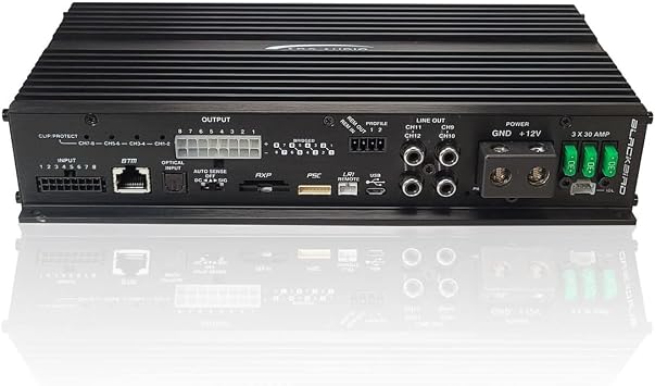 ARC Audio Blackbird 75w X 8 Compact Performance OEM Integration DSP Amplifier