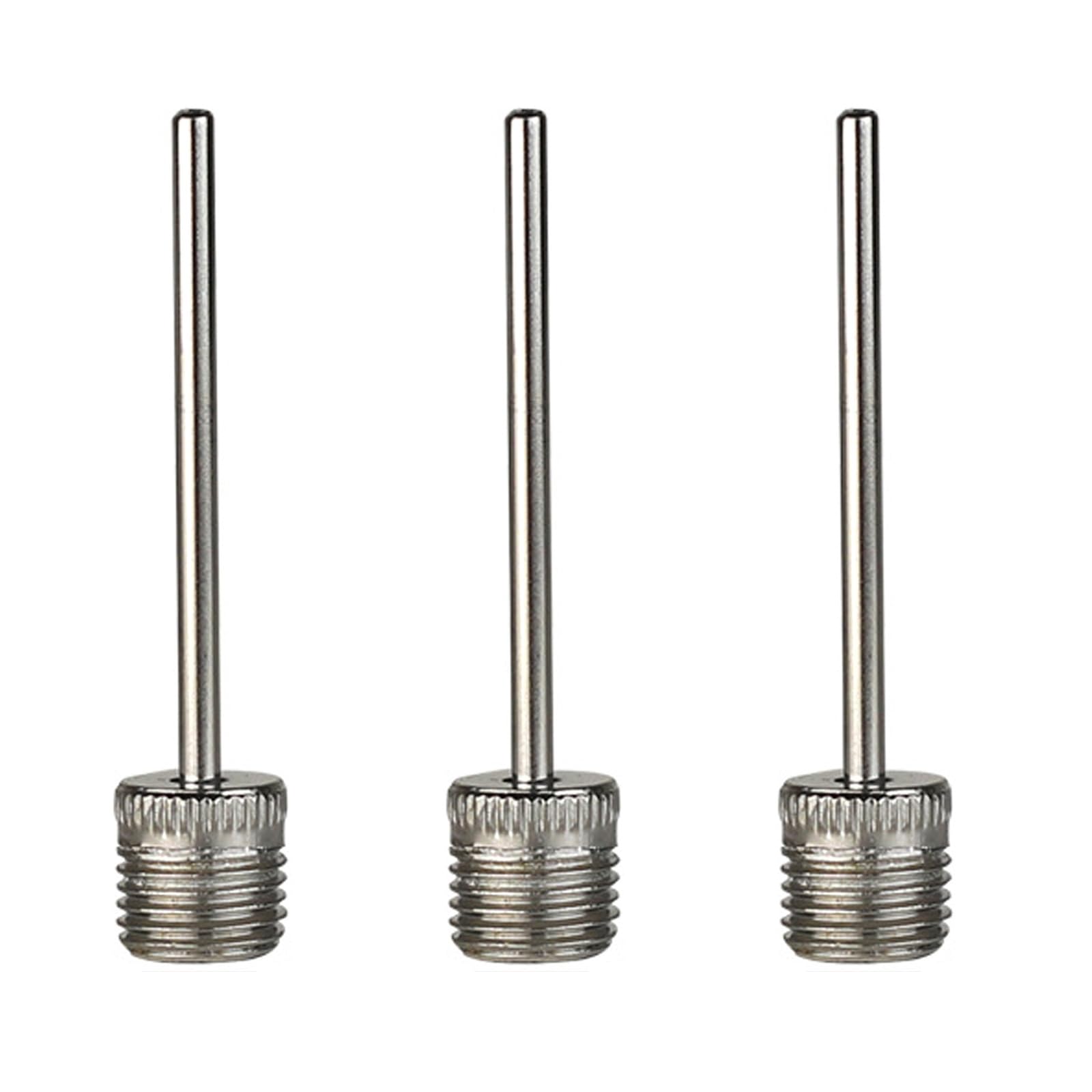 Leimezsty 3/6pcs Stainless Steel Balls Pumps Inflation Needle Air Inflate Pumps Needle for Basketball Soccer Balls Volleyball Balls Pumps Inflation