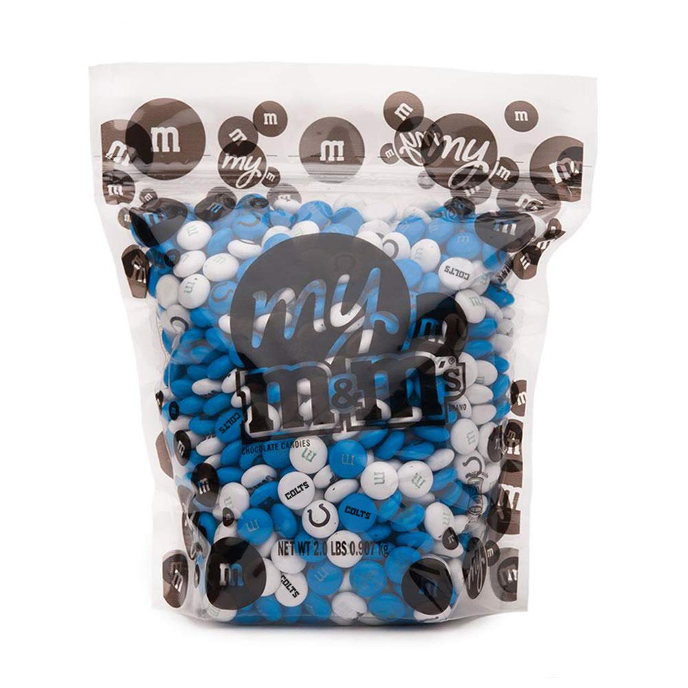M&M'S Milk Chocolate Candy, PrePrinted, NFL Licensed
