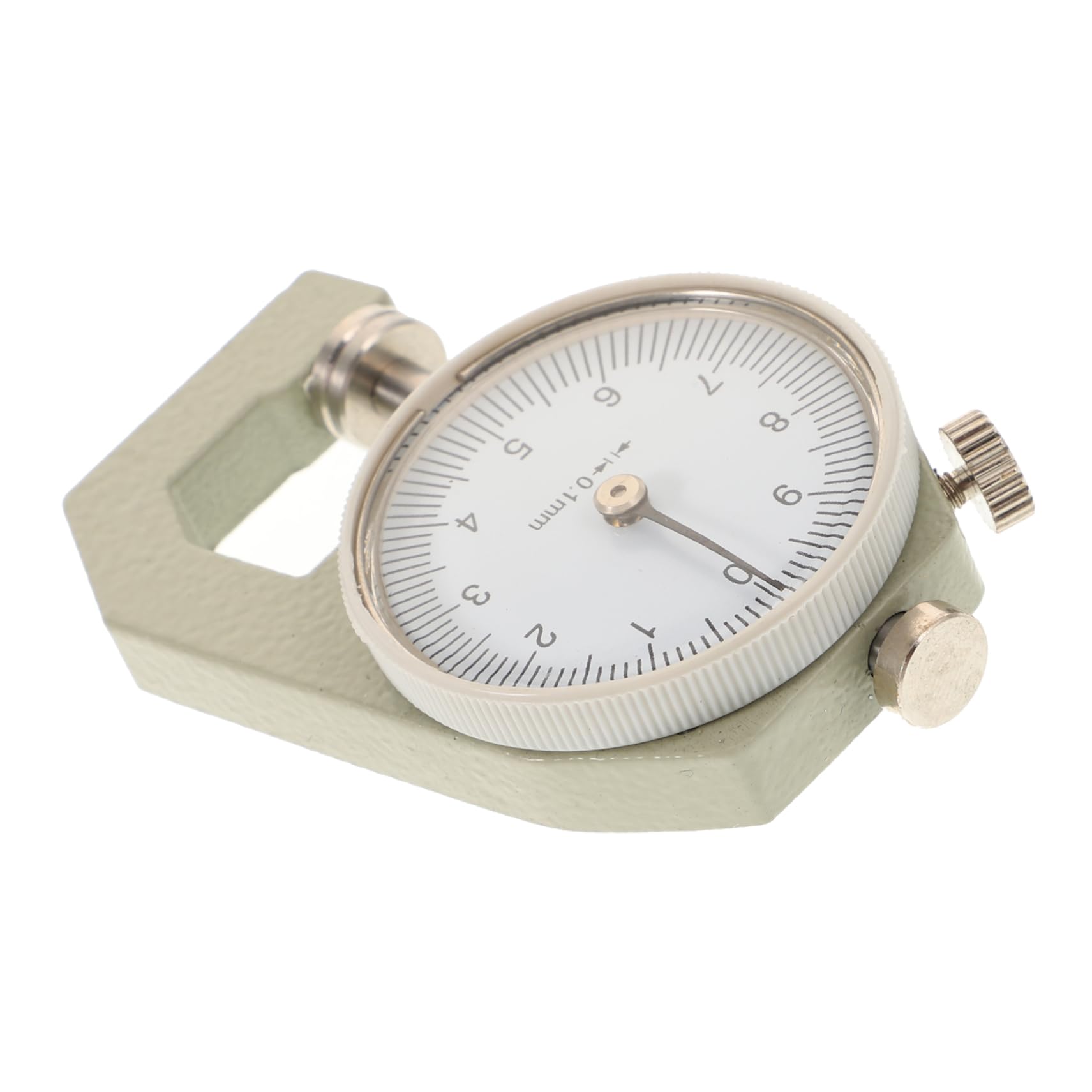 HAWILLOSCH Thickness Gauge Precision Gauges Measure Paper Gauge Depth Gauge Thickness Caliper Micrometer Bead Diameter Gauge Thickness Meter Thickness Measuring Gauge Leather Gauge Iron