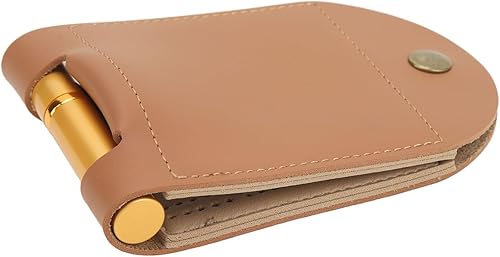 Miniatura 8 de VGEBY Juego de mesa de cuero de la cuna, tablero del Cribbage con aguja 2 pista de cuero del bolso del juego del marcador para Pepple