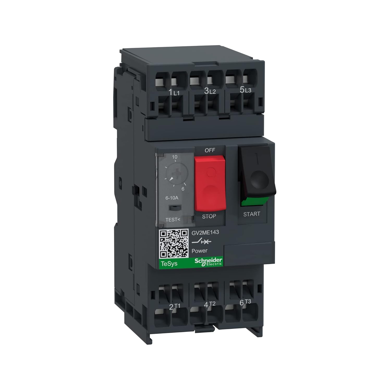 Schneider Electric, TeSys GV, GV2ME143, Motor circuit breaker, TeSys