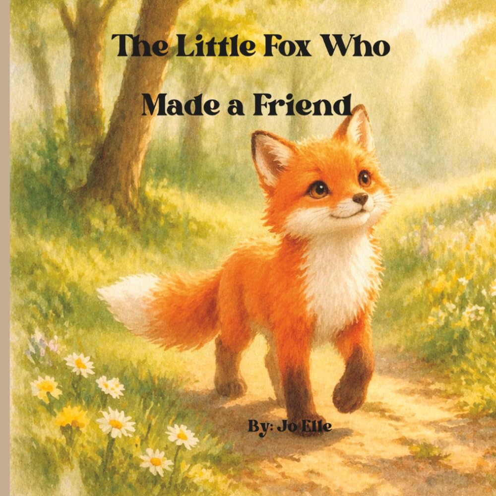 The Little Fox Who Made a Friend: A Gentle Story About Friendship, Corage, and Taking Small Brave Steps (The Little Fox Luma)