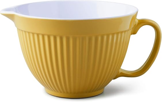 Zeal Two-Tone Mixing Bowl - Mustard Chic