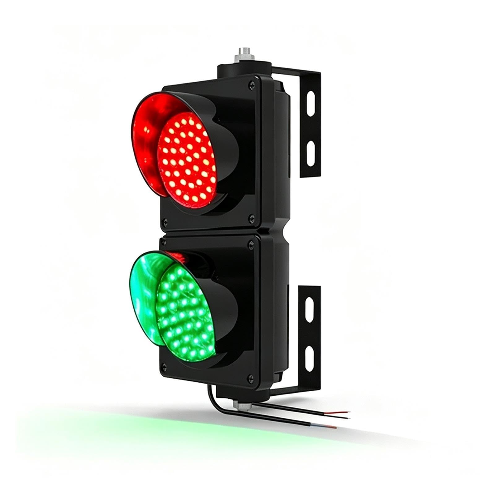 Luz de señal tráfico LED combinada luz de señal roja y verde plug-and-play