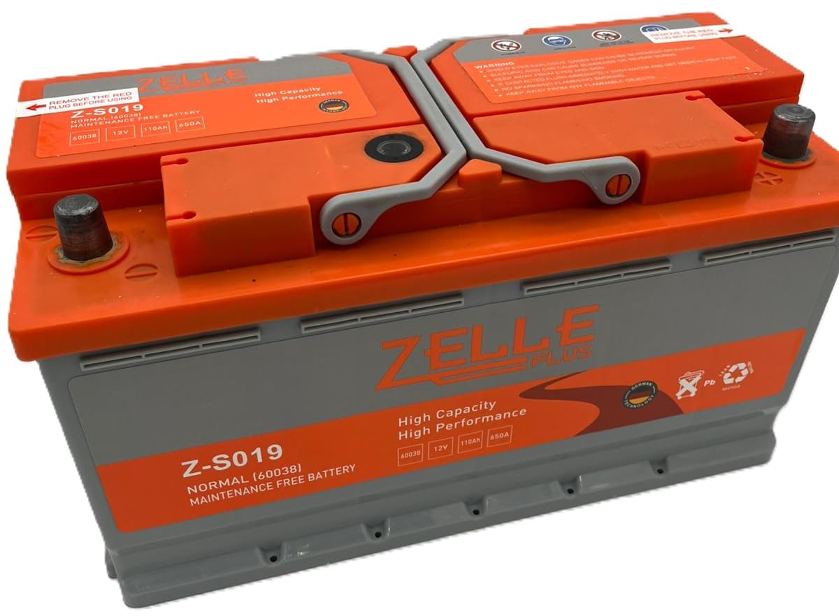 12V 110Ah Flooded Car Battery – High CCA 650, Maintenance-Free, German Technology, Reliable Power for Modern Vehicles